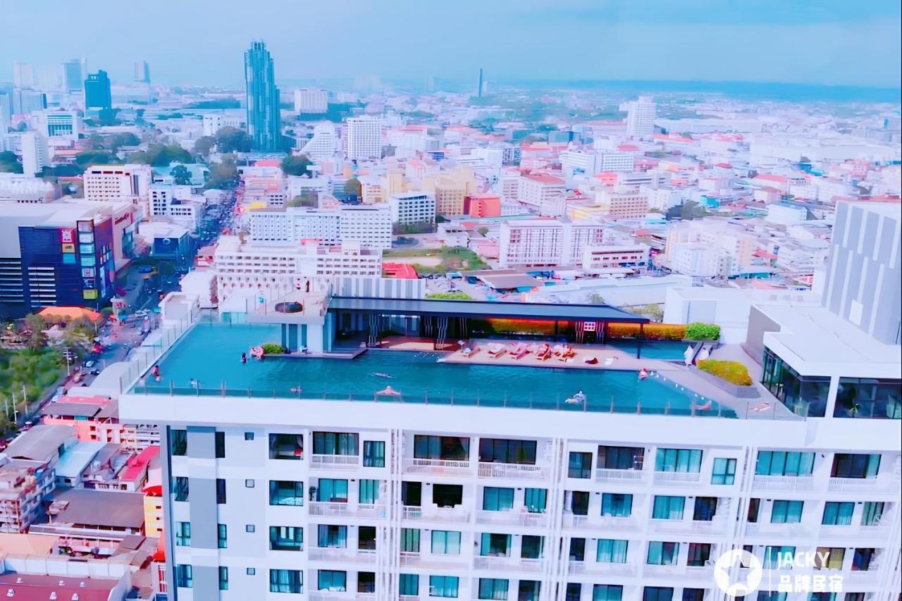 Amazing Infinity Pool Condo Next To The Beach Pattaya Exterior foto